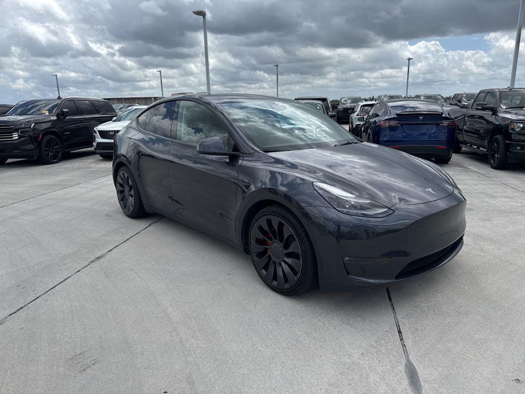 used 2024 Tesla Model Y car, priced at $38,265