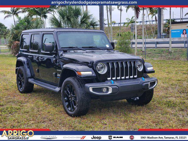 used 2022 Jeep Wrangler Unlimited 4xe car, priced at $22,962