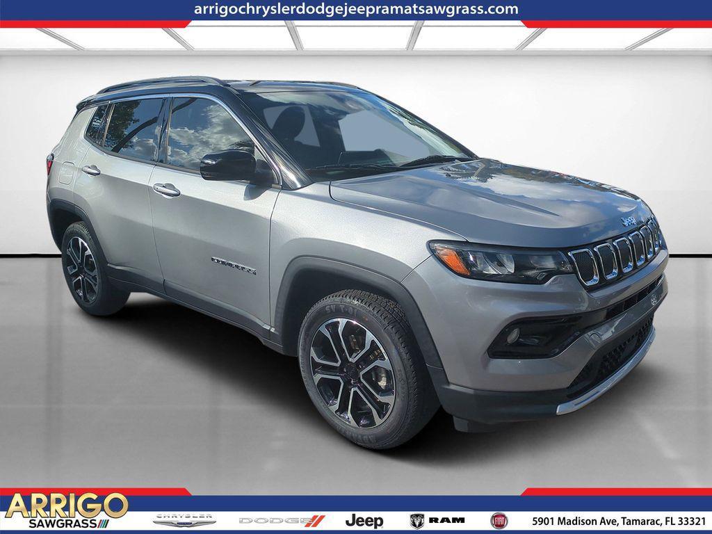 used 2022 Jeep Compass car, priced at $18,385
