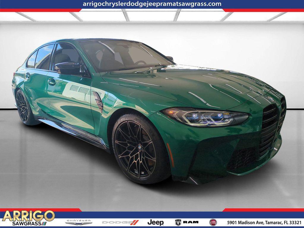 used 2023 BMW M3 car, priced at $84,035