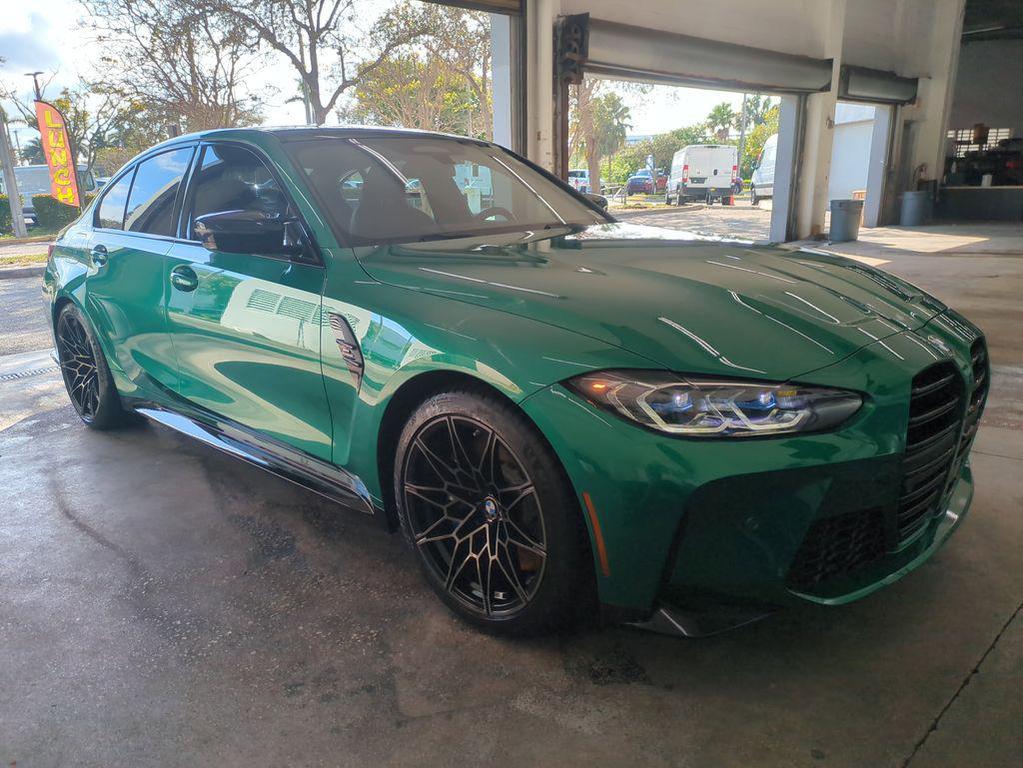 used 2023 BMW M3 car, priced at $84,035