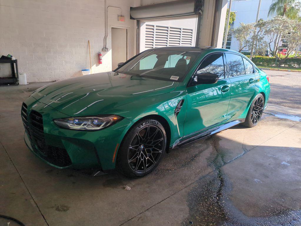 used 2023 BMW M3 car, priced at $84,035