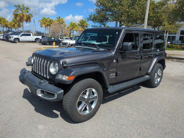 used 2021 Jeep Wrangler Unlimited car, priced at $21,829