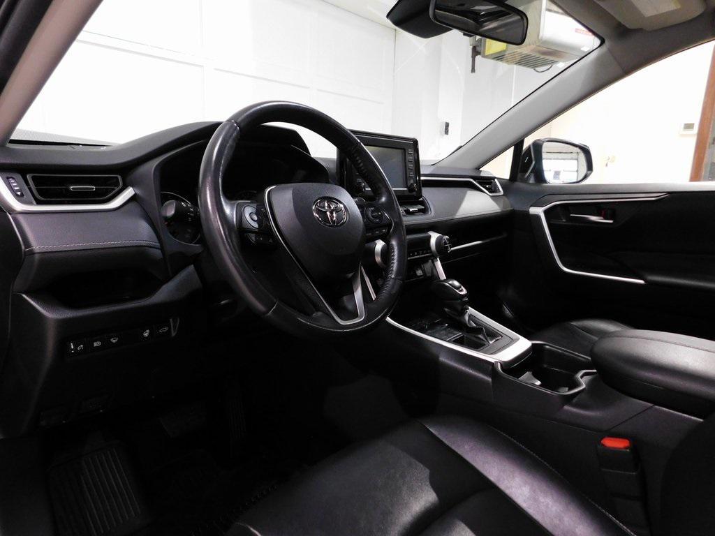 2019 Blue Toyota RAV4