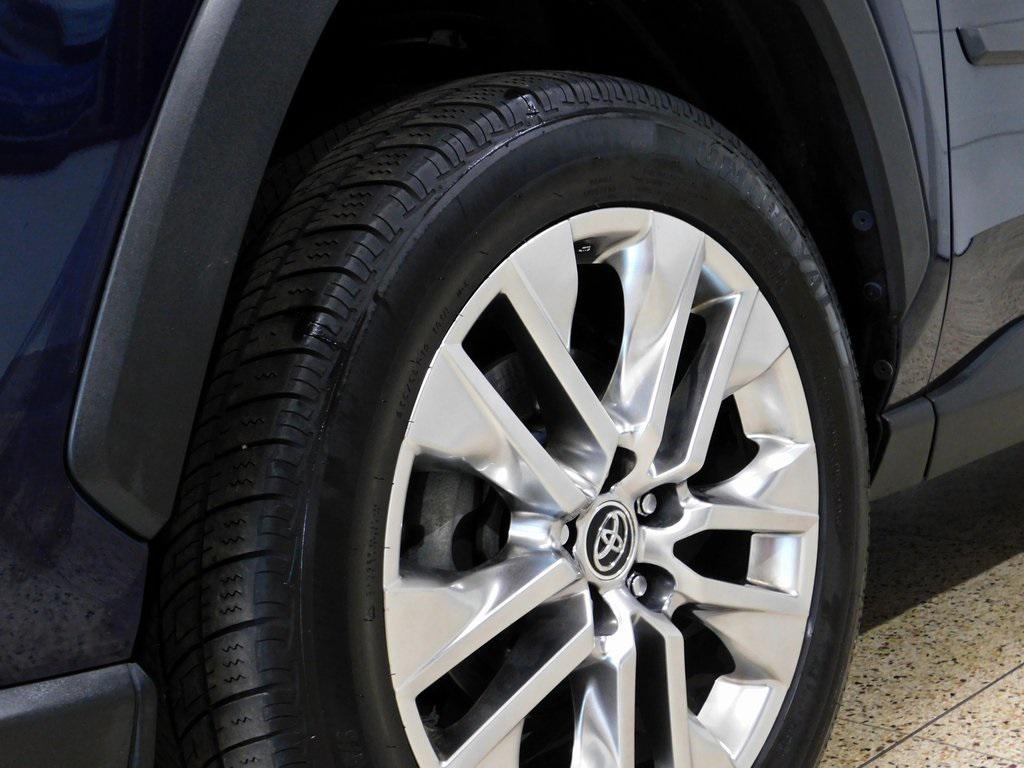2019 Blue Toyota RAV4