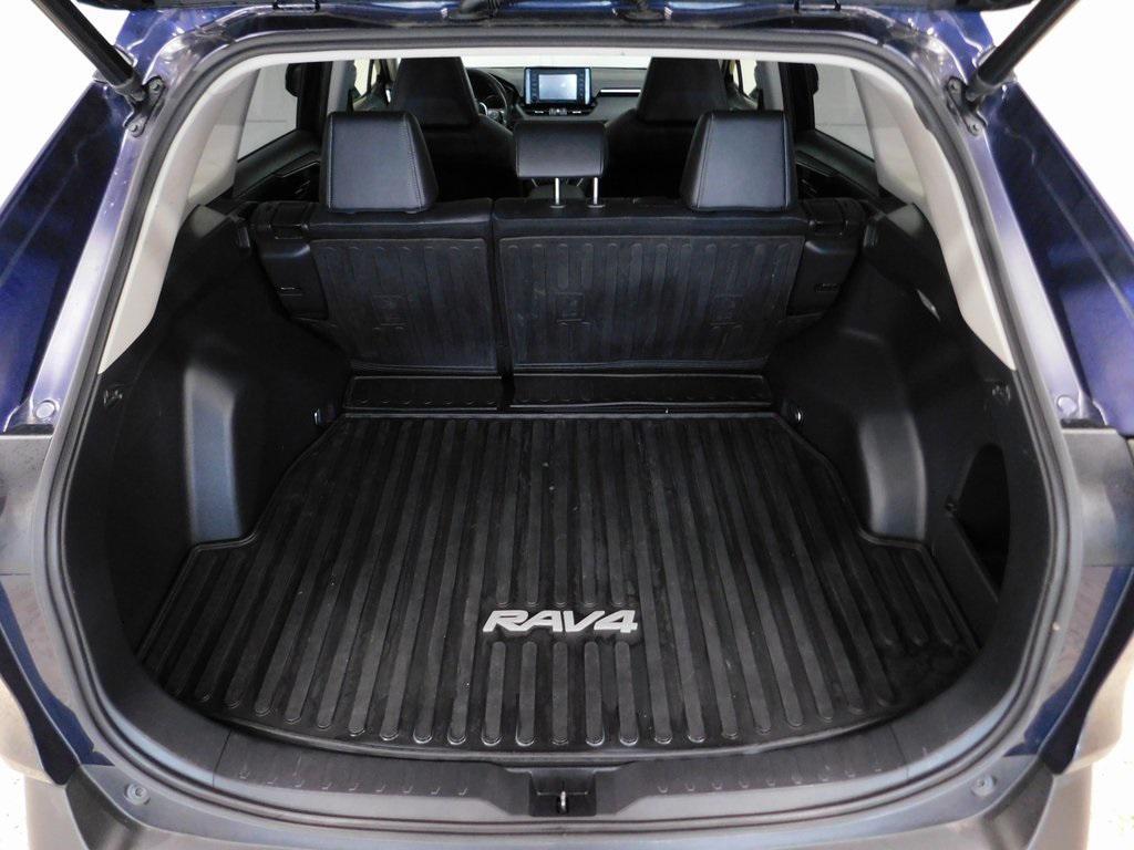 2019 Blue Toyota RAV4