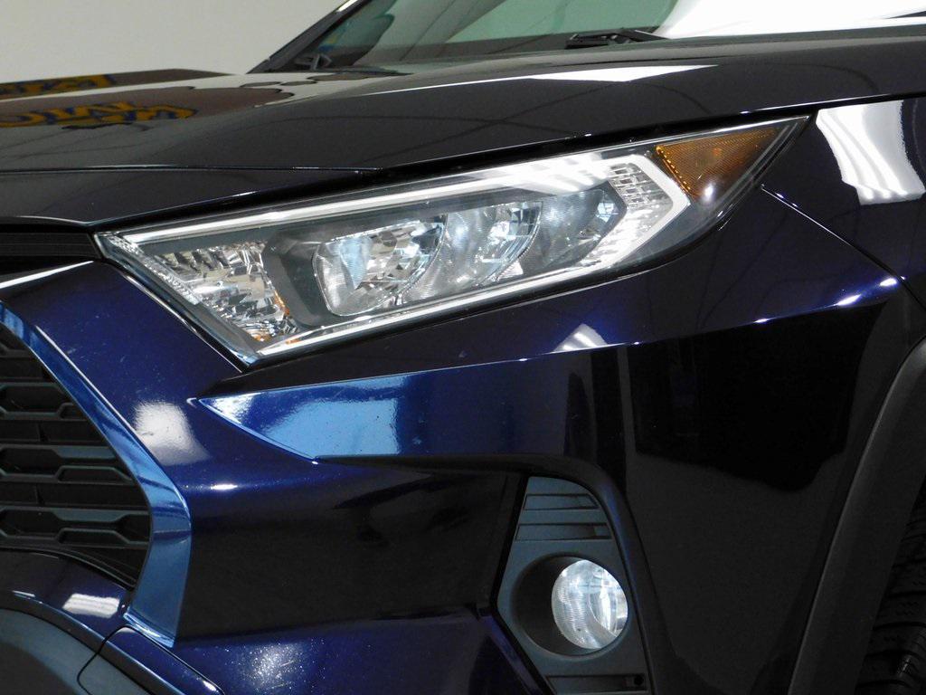 2019 Blue Toyota RAV4
