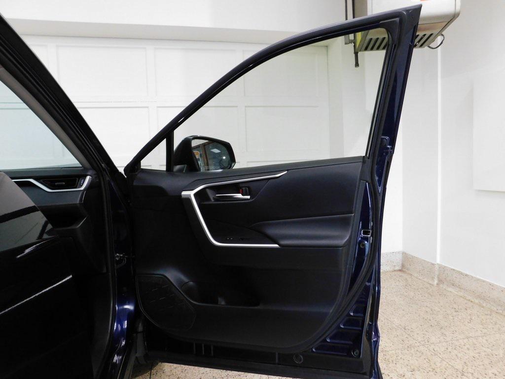 2019 Blue Toyota RAV4