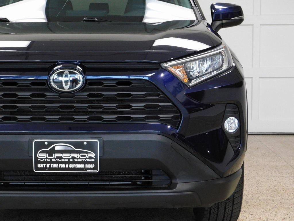2019 Blue Toyota RAV4