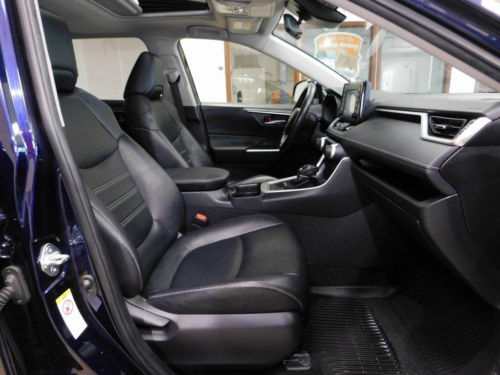 2019 Blue Toyota RAV4