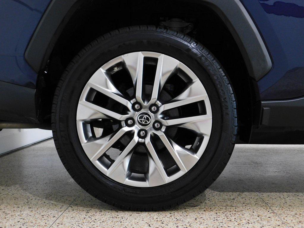 2019 Blue Toyota RAV4