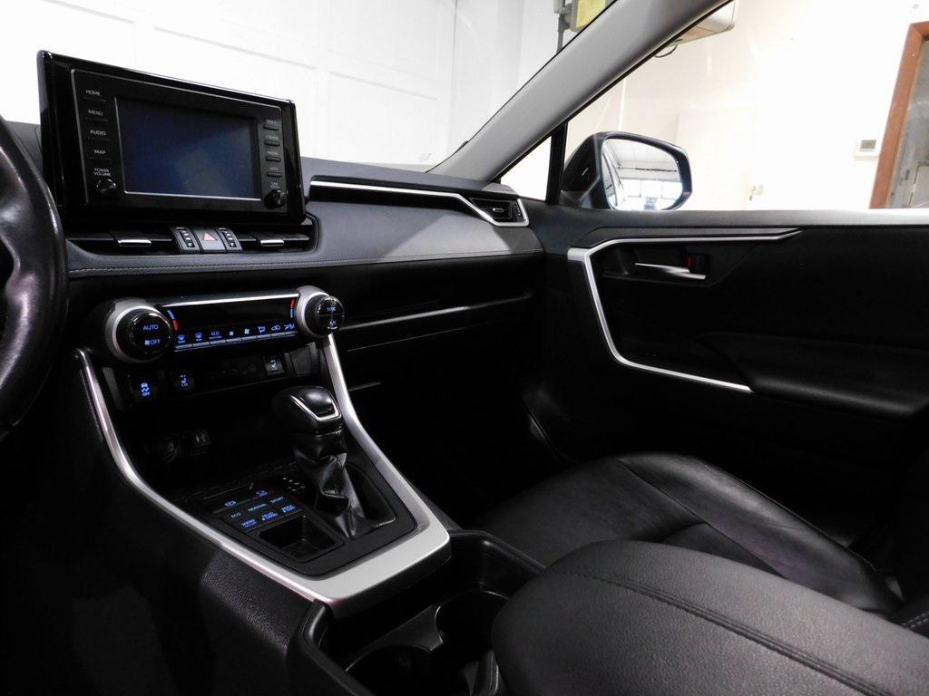 2019 Blue Toyota RAV4