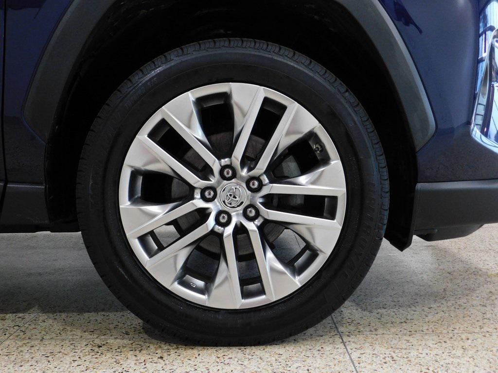 2019 Blue Toyota RAV4