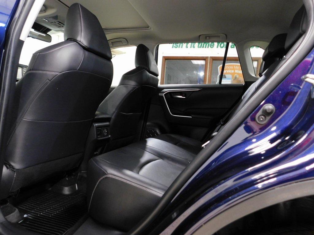 2019 Blue Toyota RAV4