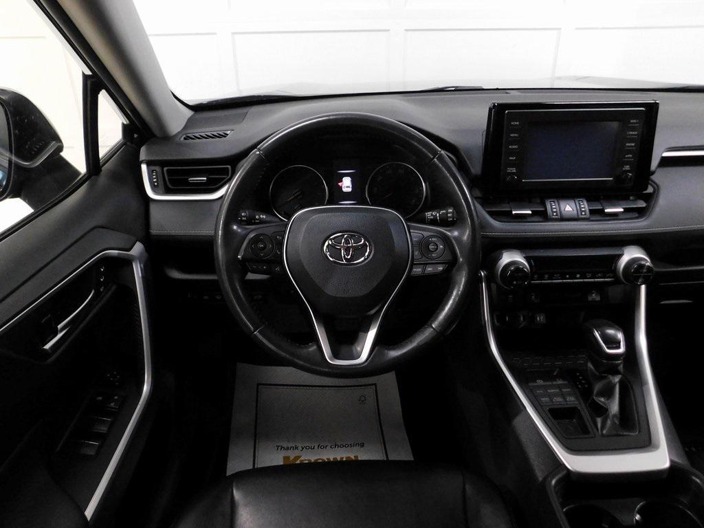 2019 Blue Toyota RAV4
