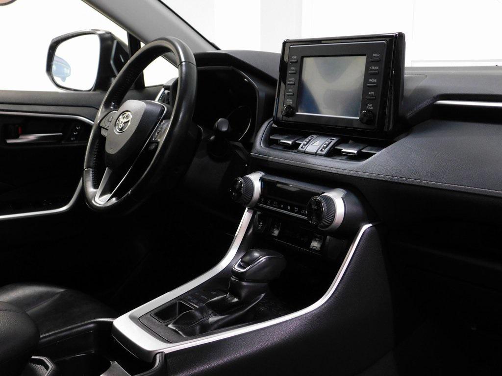 2019 Blue Toyota RAV4