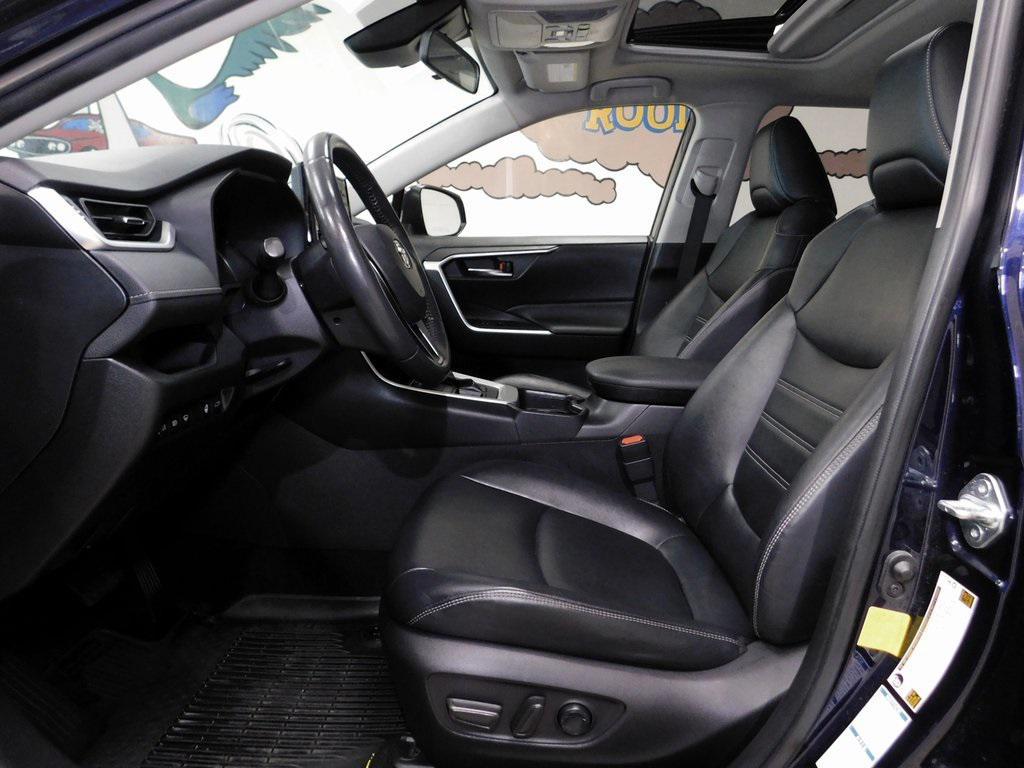 2019 Blue Toyota RAV4