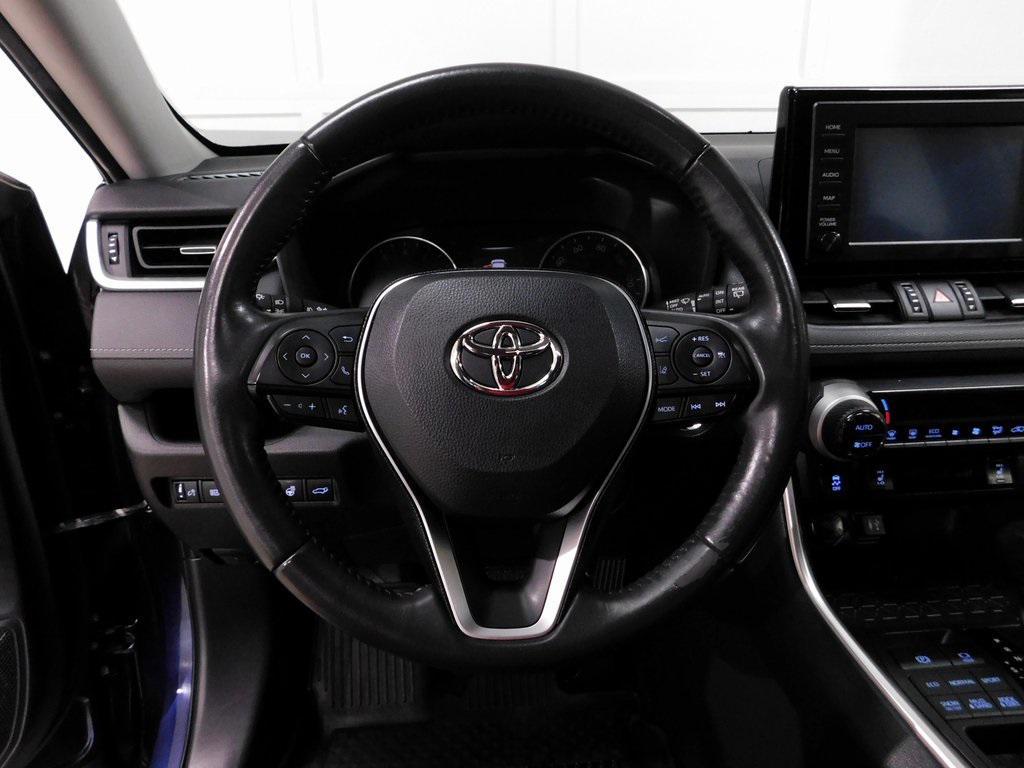 2019 Blue Toyota RAV4