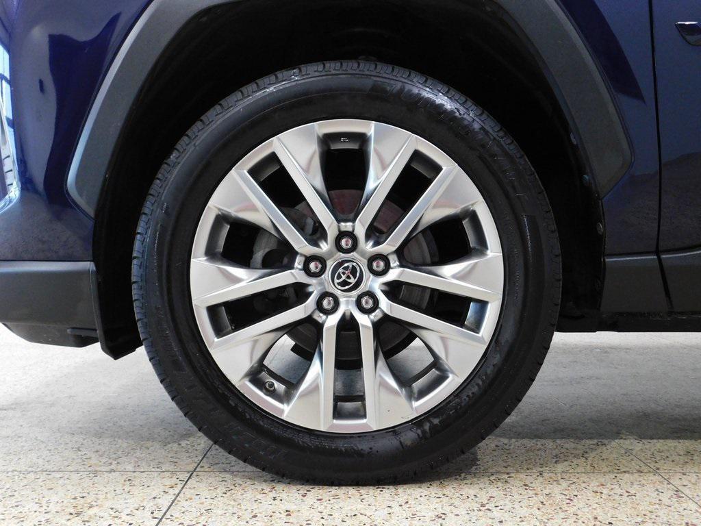 2019 Blue Toyota RAV4