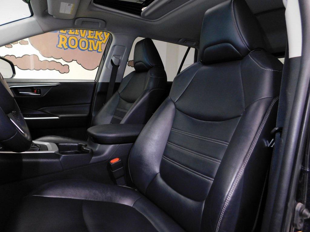 2019 Blue Toyota RAV4