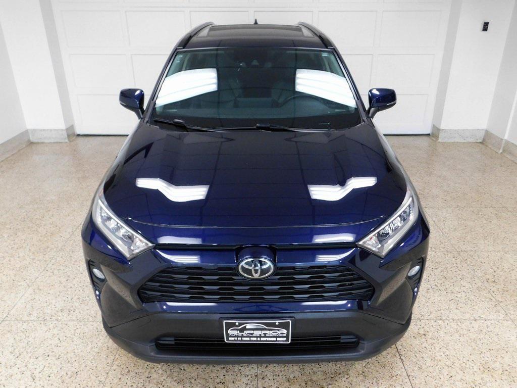 2019 Blue Toyota RAV4