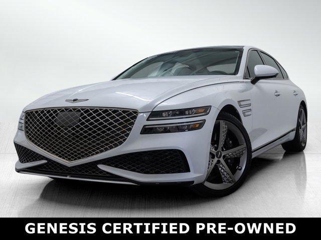 used 2024 Genesis G80 car, priced at $59,599
