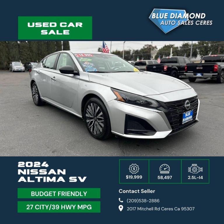 used 2024 Nissan Altima car, priced at $19,999
