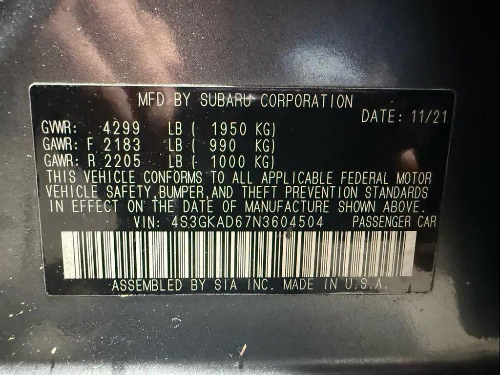 used 2022 Subaru Impreza car, priced at $15,495