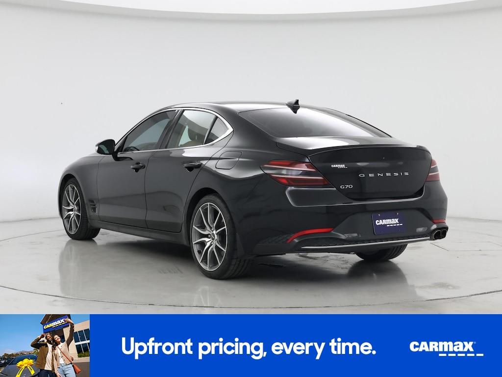 used 2022 Genesis G70 car, priced at $27,998