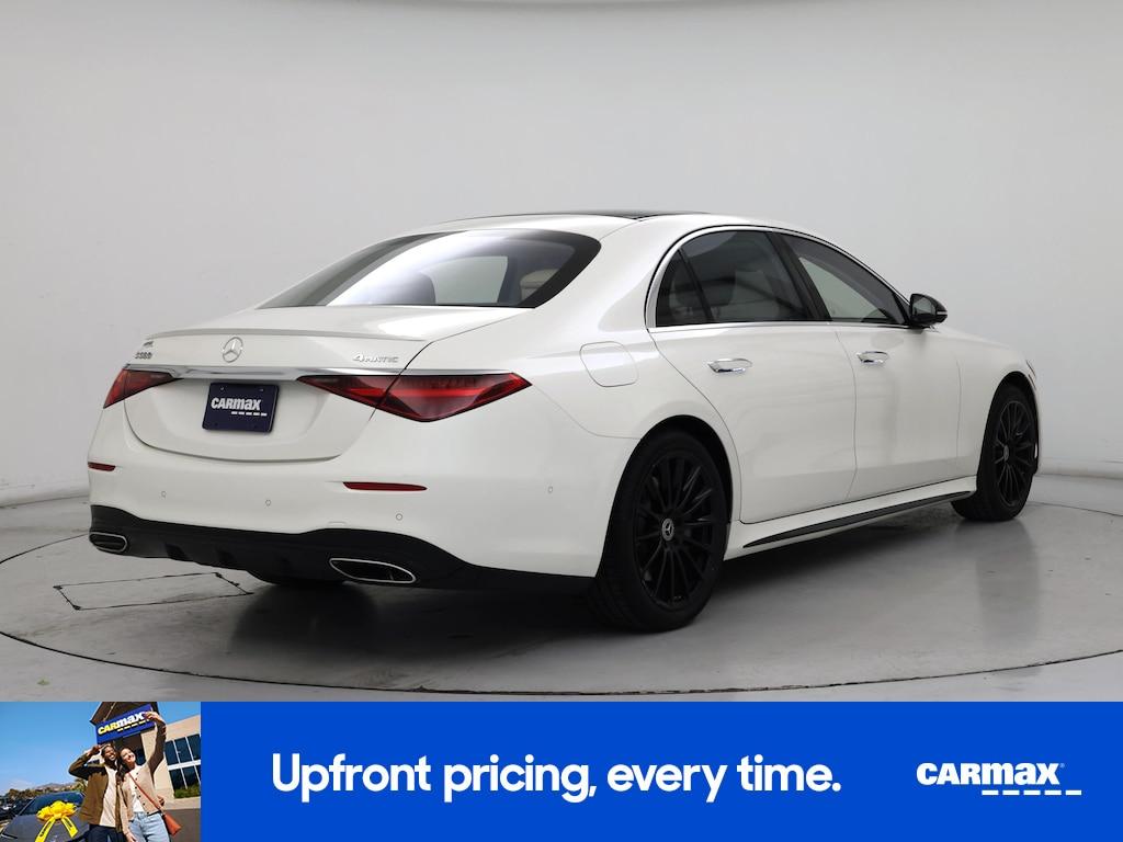 used 2022 Mercedes-Benz S-Class car, priced at $74,998