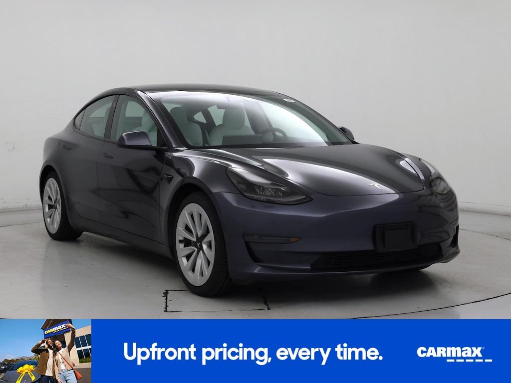 used 2021 Tesla Model 3 car, priced at $25,998