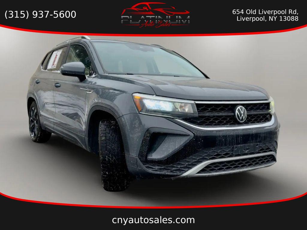 used 2022 Volkswagen Taos car, priced at $16,488