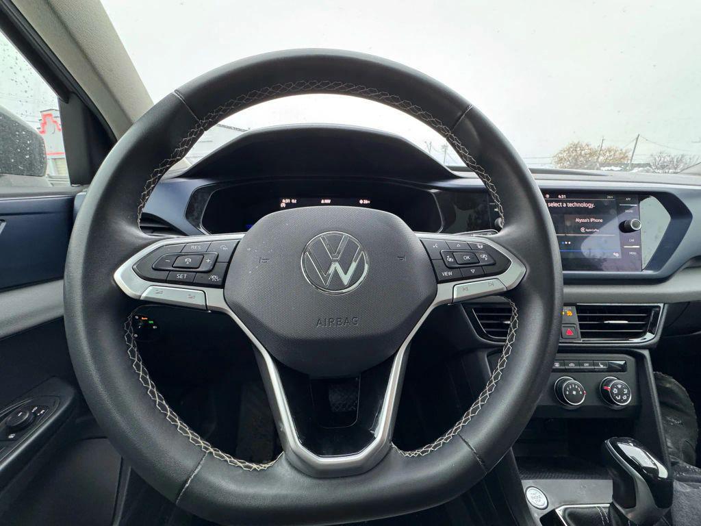used 2022 Volkswagen Taos car, priced at $16,488