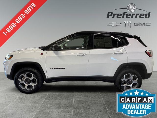 used 2022 Jeep Compass car, priced at $24,398
