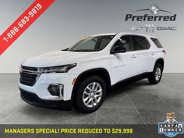 used 2024 Chevrolet Traverse Limited car, priced at $29,998