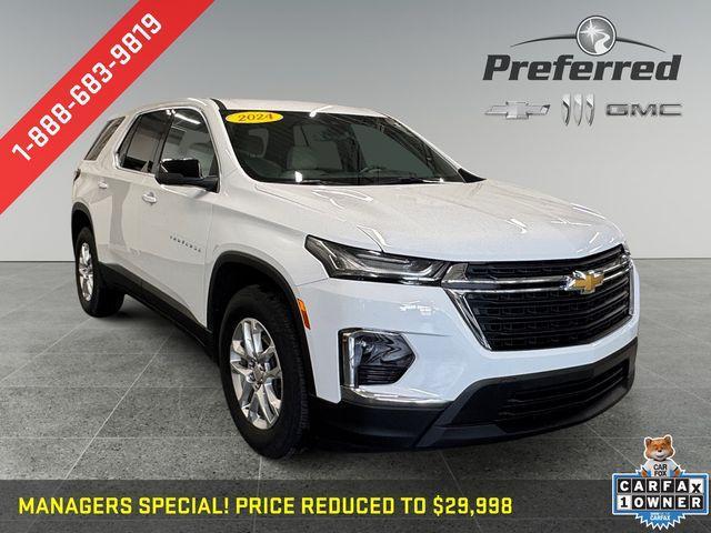 used 2024 Chevrolet Traverse Limited car, priced at $29,998