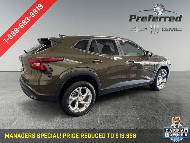 used 2024 Chevrolet Trax car, priced at $19,998