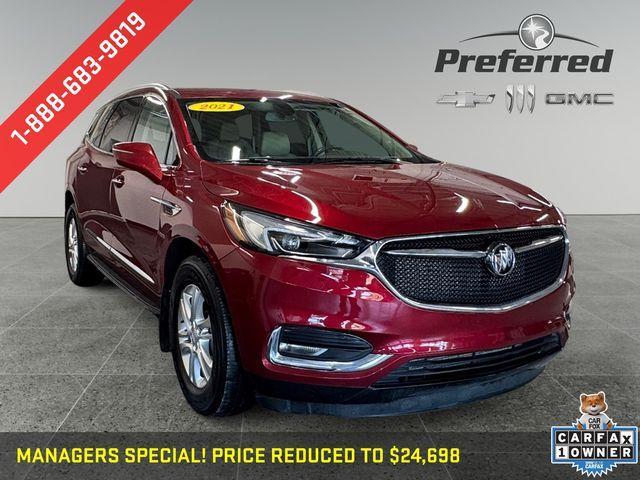 used 2021 Buick Enclave car, priced at $24,698