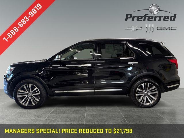 used 2018 Ford Explorer car, priced at $21,798