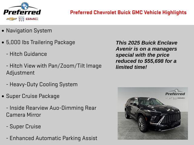 used 2025 Buick Enclave car, priced at $55,698