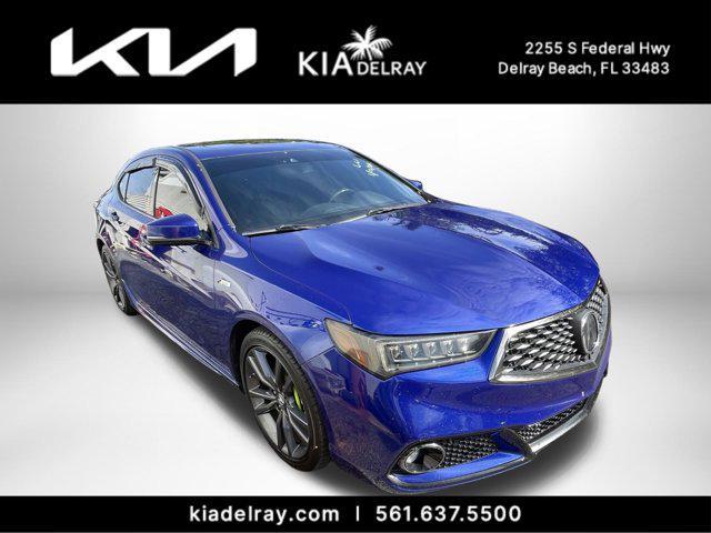 used 2018 Acura TLX car, priced at $18,247