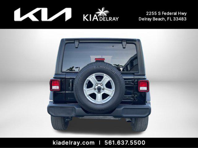 used 2023 Jeep Wrangler car, priced at $23,412