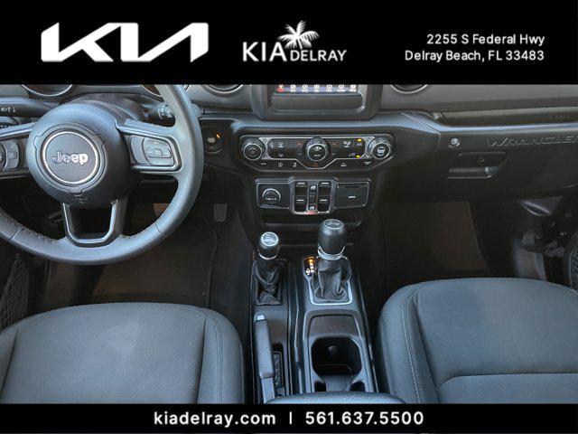 used 2023 Jeep Wrangler car, priced at $23,412