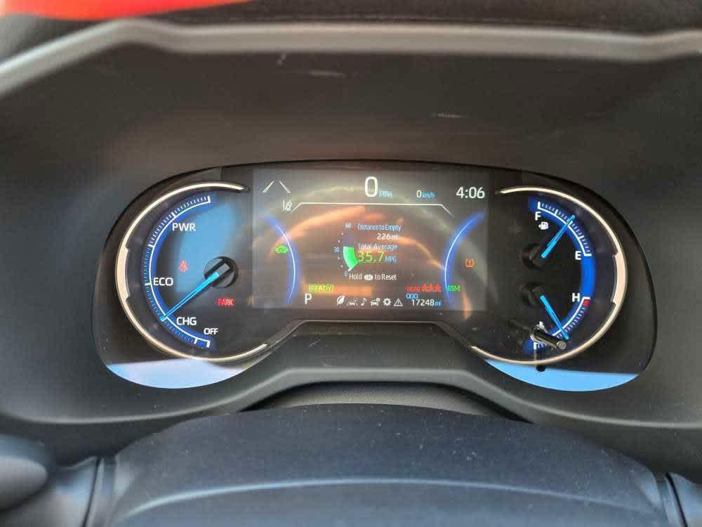 used 2025 Toyota RAV4 Hybrid car, priced at $33,500