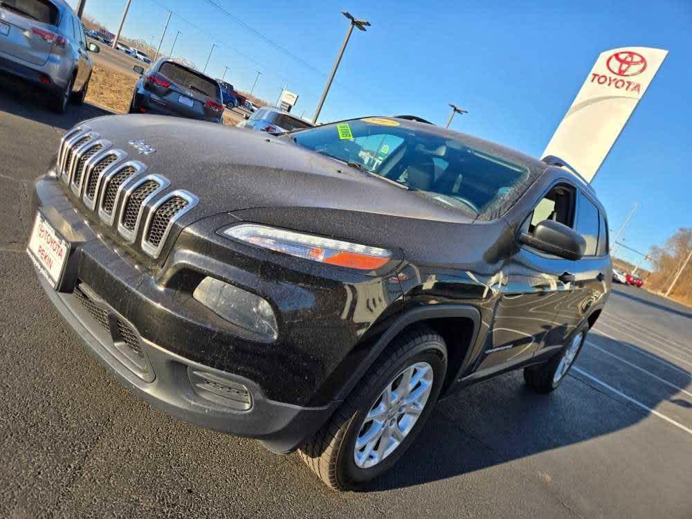 used 2017 Jeep Cherokee car, priced at $13,500