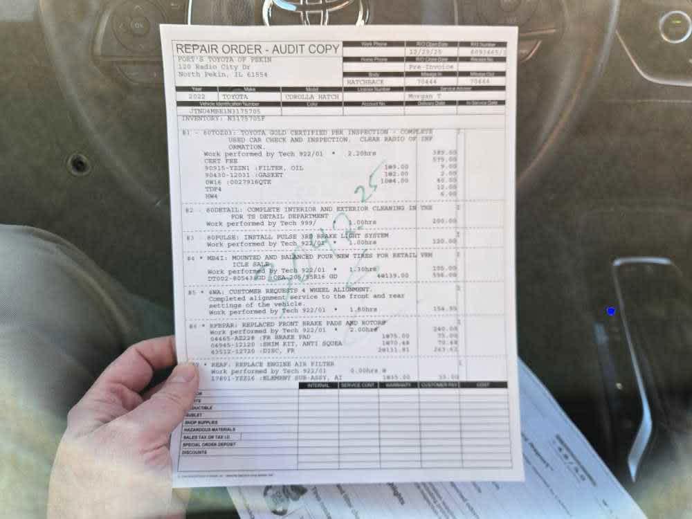 used 2022 Toyota Corolla car, priced at $20,000