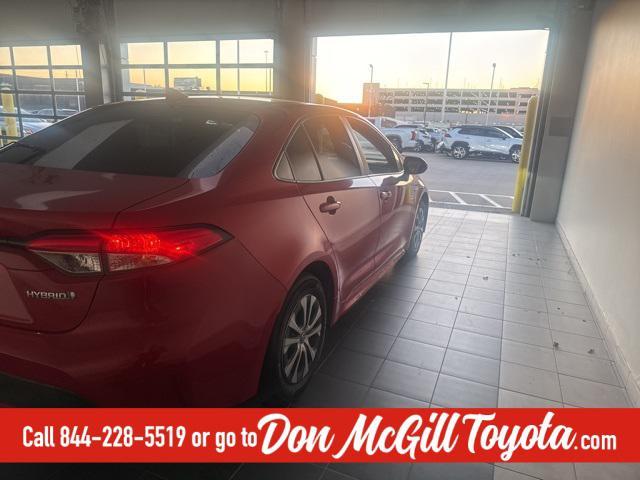used 2021 Toyota Corolla Hybrid car, priced at $19,204