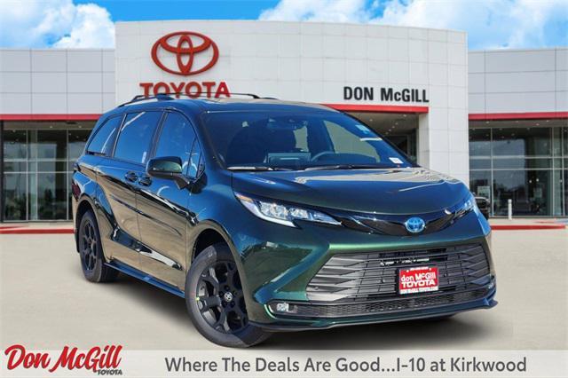 new 2025 Toyota Sienna car, priced at $54,320