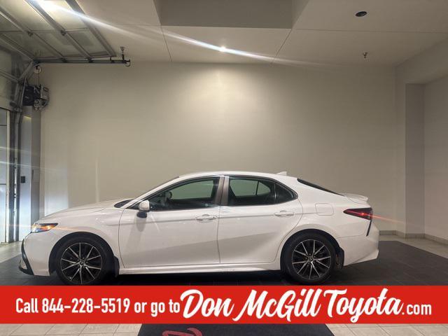 used 2021 Toyota Camry car, priced at $19,794