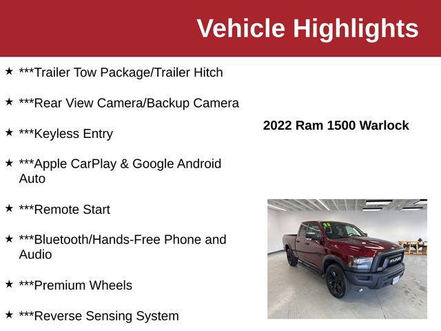 used 2022 Ram 1500 Classic car, priced at $24,850